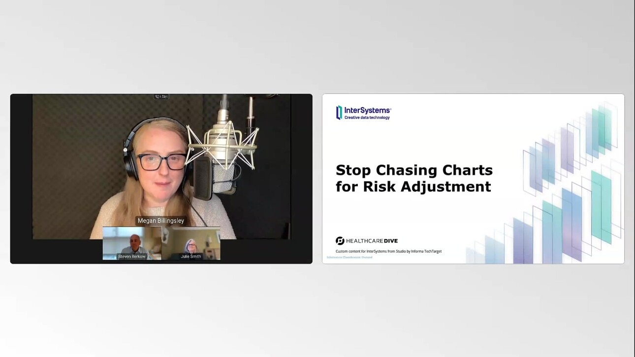 Stop chasing charts for risk adjustment - webinar thumbnail