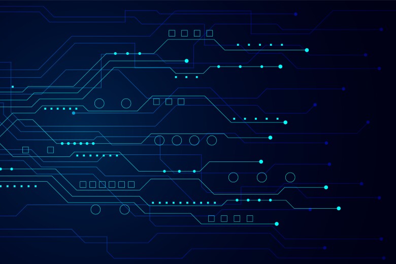 Abstract depiction of vector search with generative AI