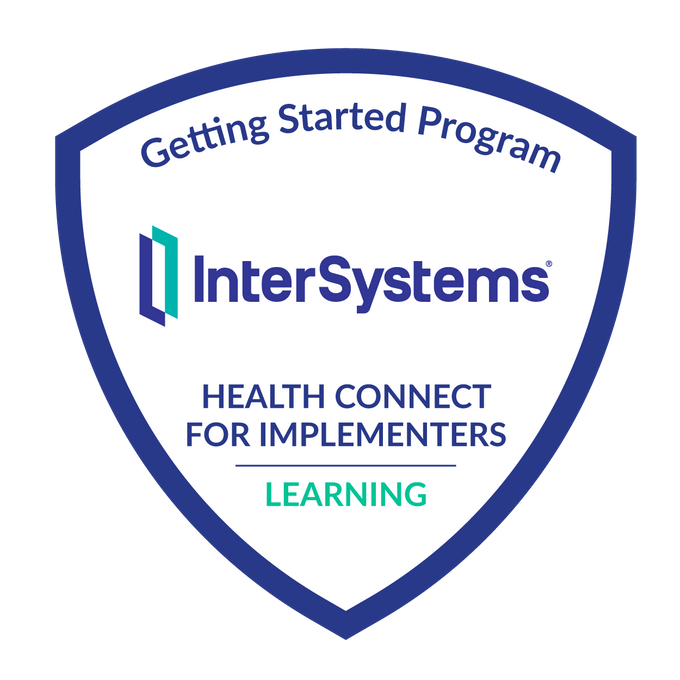 InterSystems Learning Badge