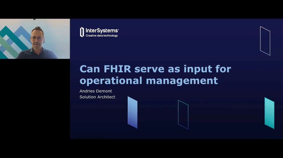FHIR for Hospital Operations: Can FHIR Drive Operational Management and Innovation?