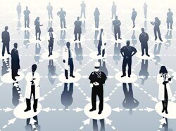 illustration of avatars of various personas and industries