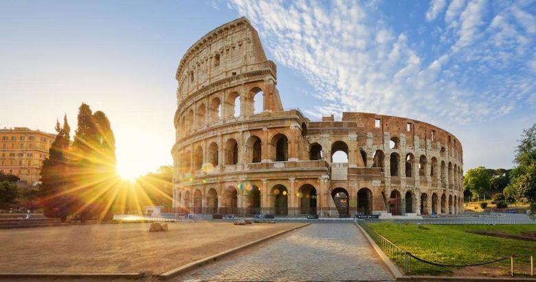 Colosseum in Rome, Italy