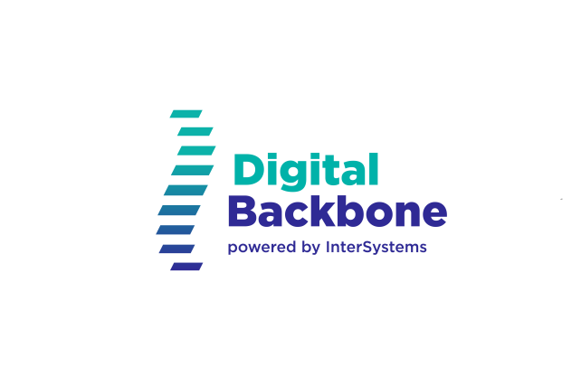Digital Backbone Logo mit Rand