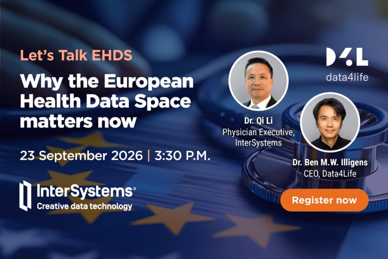 Let's Talk EHDS | Why the European Health Data Space matters now