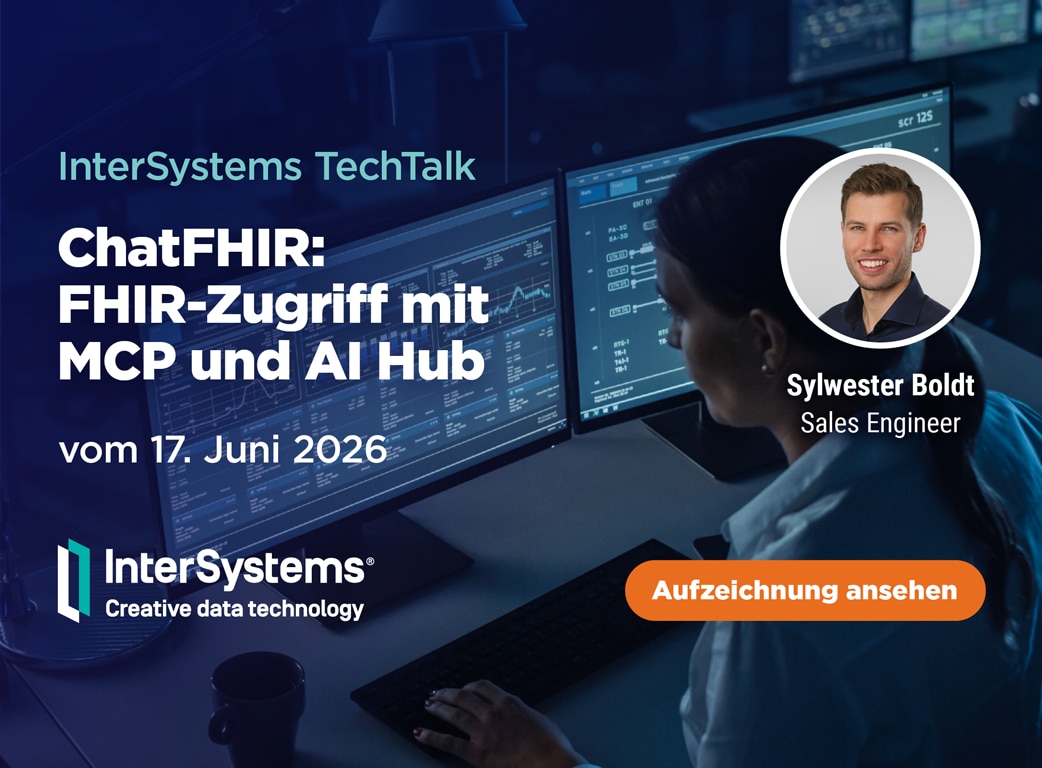 InterSystems TechTalk #17 On-Demand