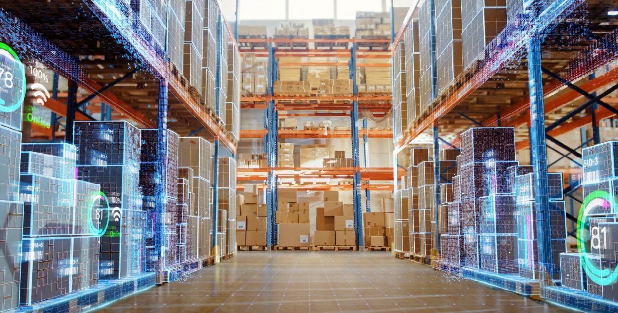 Digital warehouse supply chain