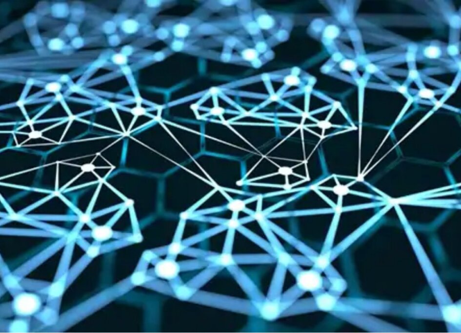 web of interconnected dots