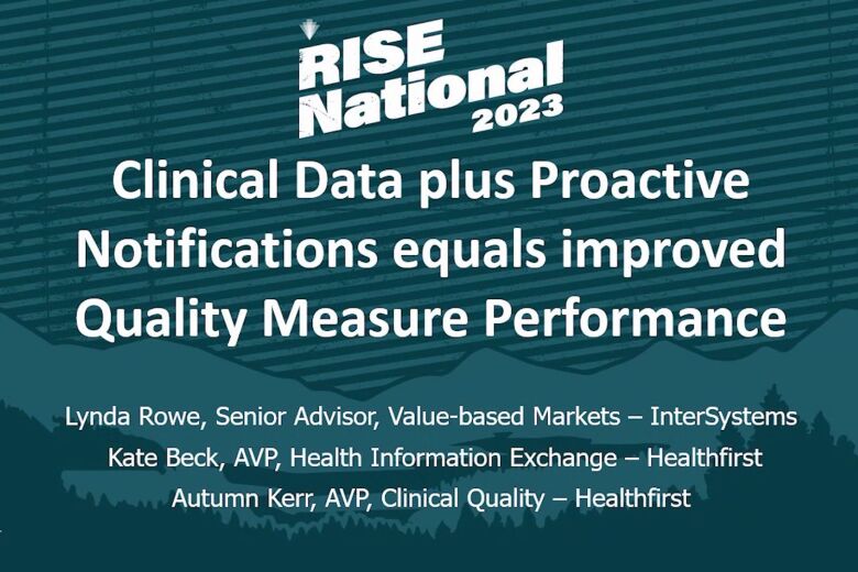 Clinical Data Plus Proactive Notifications webinar