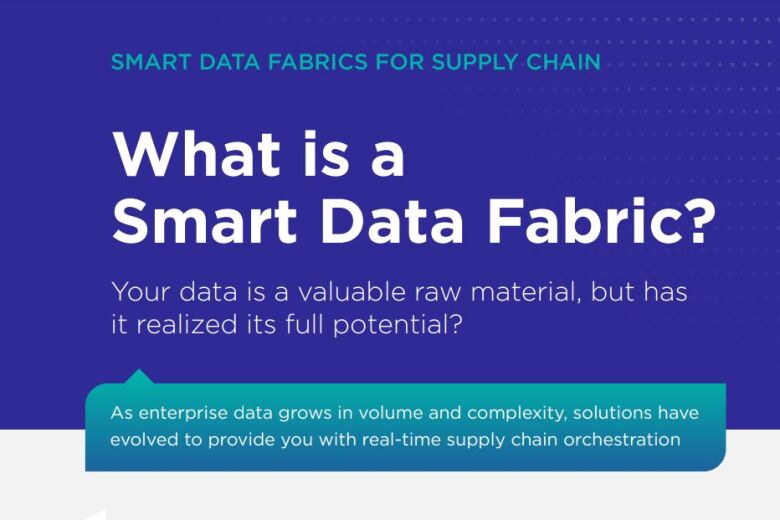 Supply Chain Infographic tumbnail - What is a Smart Data Fabric?