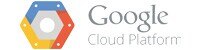 Google Cloud Platform with hexagon
