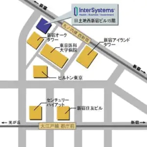 東京オフィス地図