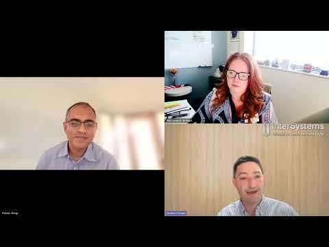 Healthy Data Podcast S4E16 Anup Palvia & Bridget McCormick Cooper University Healthcare & Jordan Cooper InterSystems