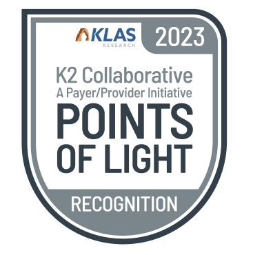 KLAS points of light badge