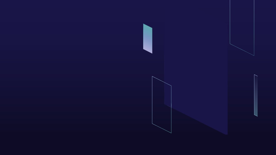 Abstract InterSystems logos