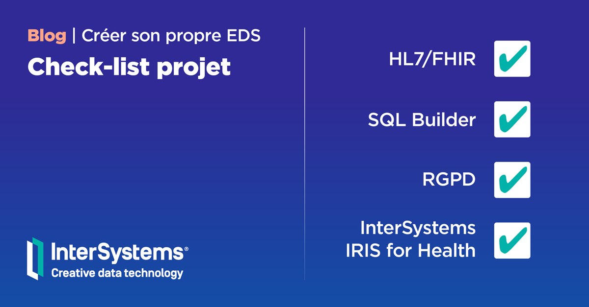 Check-list projet EDS