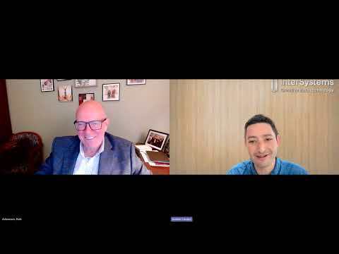 Healthy Data Podcast Rob Adamson RWJBH &amp; Jordan Cooper InterSystems